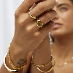 Miro Gold Signet Ring