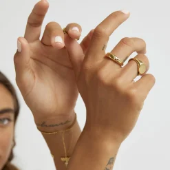Miro Gold Signet Ring