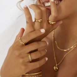 Nahla Gold Ring