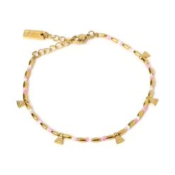 Natalia Gold Bracelet - Peony