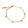 Natalia Gold Bracelet - Vanilla