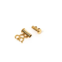Necklace Stacking Clasp - Gold