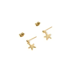 Neptune Gold Earrings