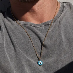 Occhio Men's Charm Necklace