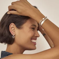 Olivia Silver Cuff Bracelet