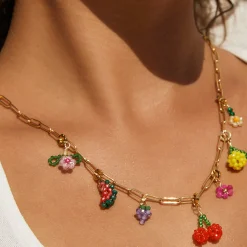 Peony Flower Charm