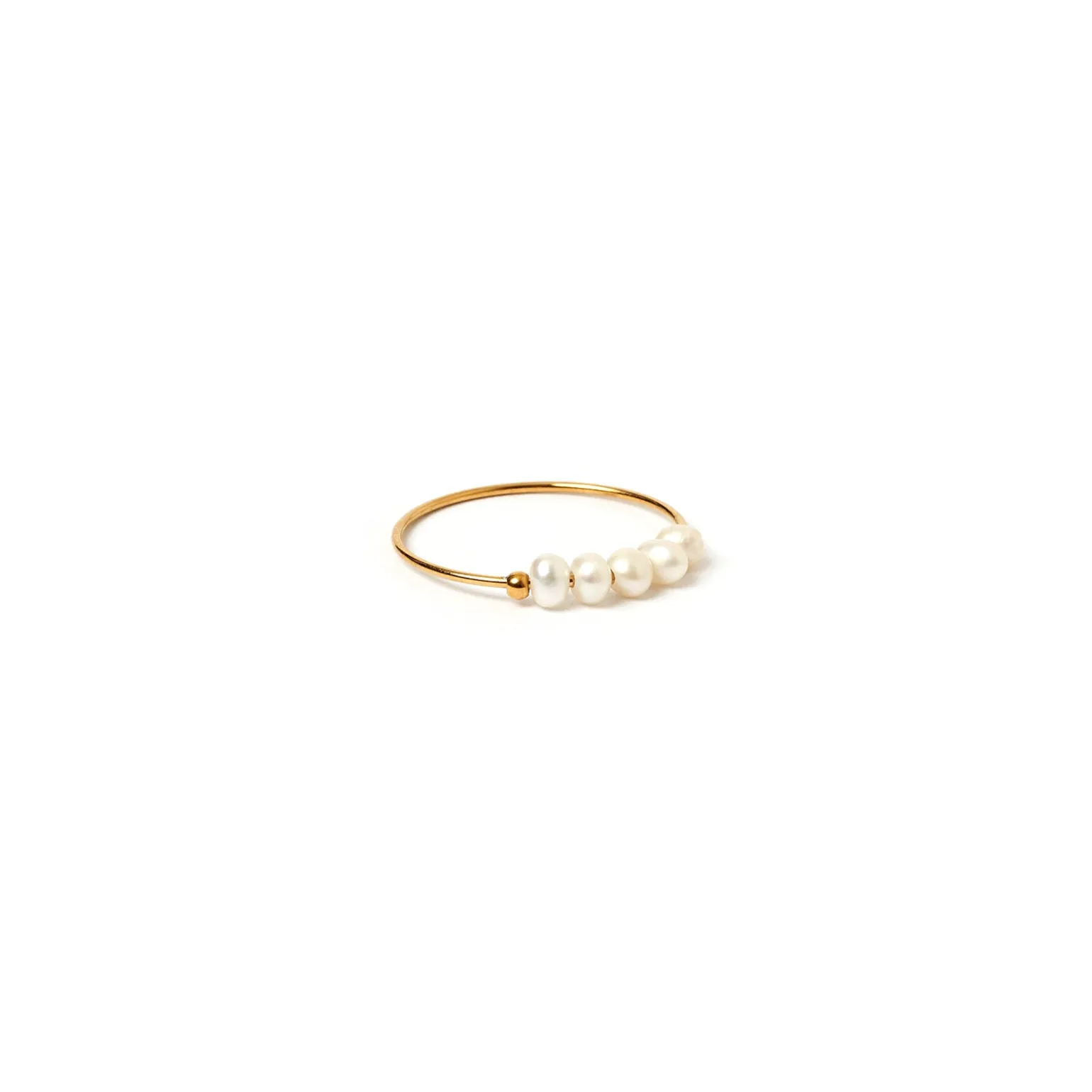 Remi Gold and Pearl Ring