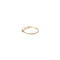 Remi Gold and Pearl Ring