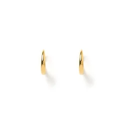 Riley Gold Hoop Earrings - Small