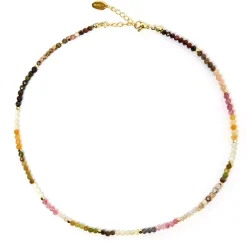Saffron Gemstone Necklace