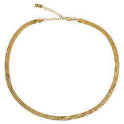 Samara Gold Snake Chain Necklace