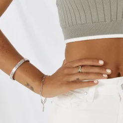 Sasha Trio Ring - Two Tone