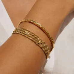 Seastar Gold Bracelet