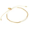 Seline Gold and Pearl Bracelet
