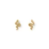 Serpent Gold Studs