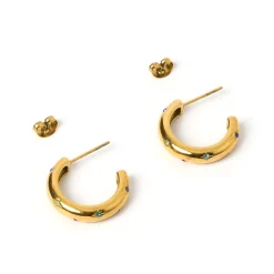 Serrano Gold Earrings