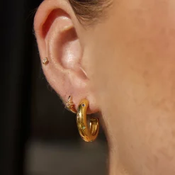 Serrano Gold Earrings