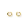 Shia Gold Huggie Earrings