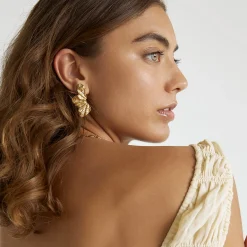 Stassia Gold Earrings