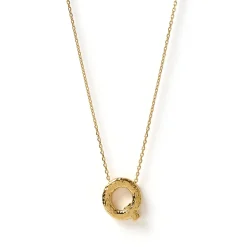 Statement Gold Letter Necklace