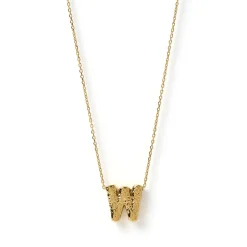 Statement Gold Letter Necklace