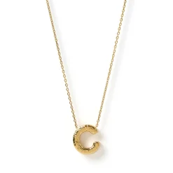 Statement Gold Letter Necklace
