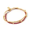 Sunny Bracelet Set - Burgundy