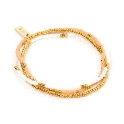 Sunny Bracelet Set - Coral