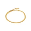 Sylvia Gold Snake Chain Bracelet