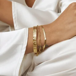 Sylvia Gold Snake Chain Bracelet