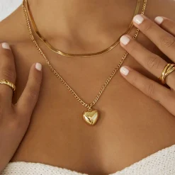 Sylvia Gold Snake Chain Necklace