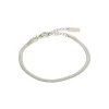 Sylvia Silver Snake Chain Bracelet