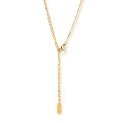 Teo Gold Necklace - Lapis