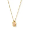 Teo Gold Necklace - Rose