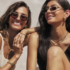 Tilly Gold Hoop Earrings