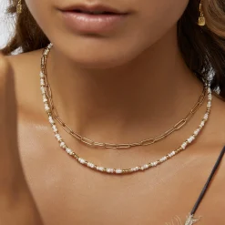 Valencia Gold Stacking Chain