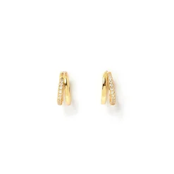 Winnie Gold Huggie Earrings